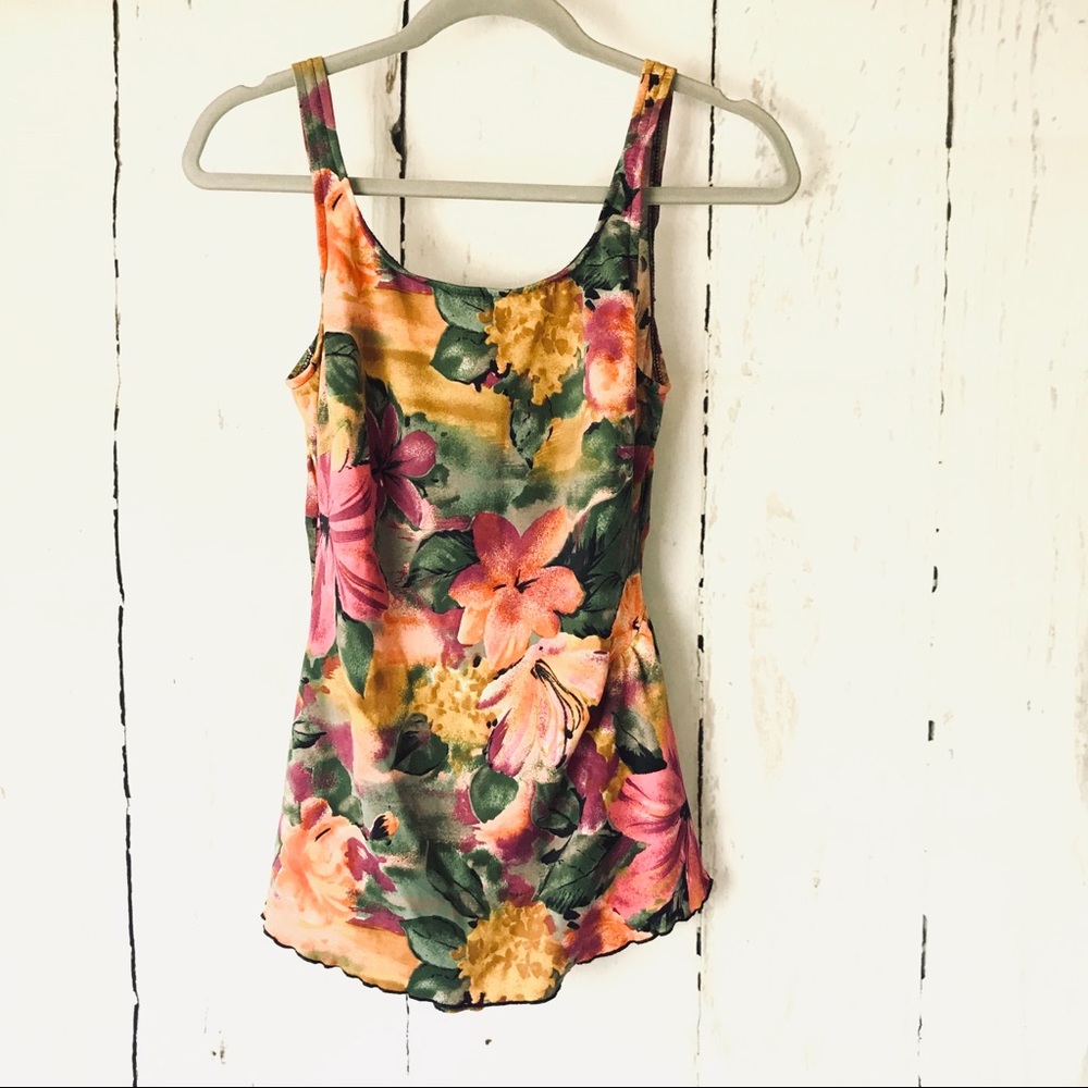 Vintage Jantzen skirted one piece swimsuit
